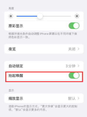 上栗苹果授权维修站分享iPhone轻点无法唤醒怎么办