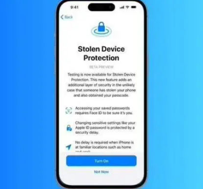 上栗苹果授权维修店分享被盗设备保护功能开启方法 